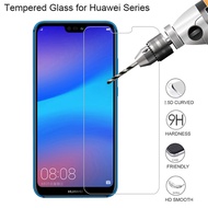 9H Tempered Glass Huawei Y6 Y7 Prime 2018 Y7 Y6 Y9 Pro 2019 Nova 2 Lite 2i 3i 7i 5T P30 P20 Pro P40 Lite E Y7P  Y6P Y6S Y9S Y5P Protective Film Screen Protector Cover