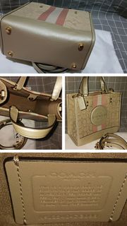 Coach Dempsey Tote 22 Bag (Authentic )