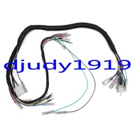 COD Complete RS100 Motorcycle Wire Harness Connect Wiring Line Cable For Yamaha RS 100 Motorbike Eng