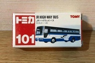 《GTS》絕版 紅標 TOMICA 多美小汽車 NO101 JR高速巴士 1/145 296430