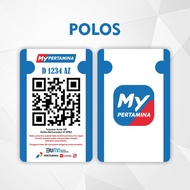 Cetak Kartu My Pertamina / ID Card My Pertamina / Member Card - Simple Polos