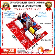 Driver Power Super 400watt High Voltase Character Flat