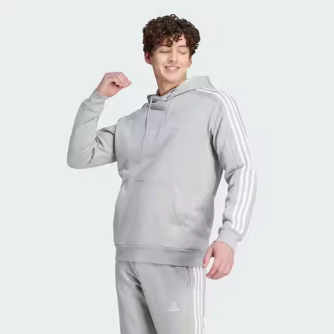 adidas | Men's Essentials Fleece 3-Stripes Hoodie