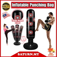 【STN】Boxing Punching Bag Set Stand MMA Standing Inflatable Sandbag Muay Thai Kick Equipment Kids San