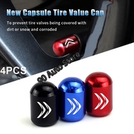 4PCS/Set New Capsule Tire Value Cap for Citroen C4 DS5 C3 C2 C4L Saxo Auto New Anti-theft Prevent Le