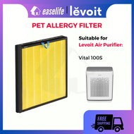 Replacement Compatile with Levoit Vital 100s / 200s Air Purifier True HEPA 3-Stage Replacement Filte