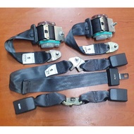Persona Gen2 Waja Rear Seat Belt LH RH  (Set) Color Grey Original Ready stock
