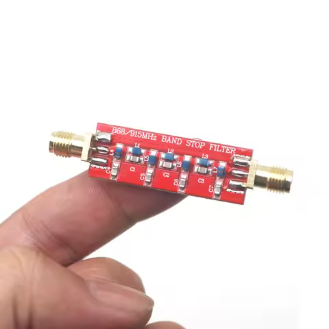 868Mhz 915MHz Notch Filter for Helium Miner Block Strong Signals, 780-1040M Band-Stop for LORA SDR R