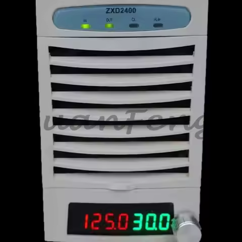 For Electric Vehicle Lithium Battery Charger ZXD2400 V4.3 Adjustable CNC Power Supply, 60V 50A, 120V