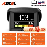 ANCEL A202 Komputer Dalam-Kenderaan Komputer Digital Paparan Kelajuan Penggunaan Bahan Api Pengukur 