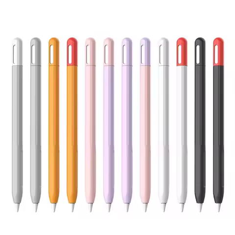 Silicone Pencil Case for Apple Pencil Pro Pencil Protective Sleeve Grip Skin Cover Holder