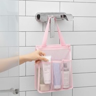 Portable Shower Handbag, Gym Travel Camping Dormitory Travel Essentials, Bathroom Mesh Shower Bag
