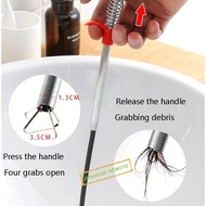 Kitchen Sink Hole Cleaning Wire Bathroom Sink Drain Clamp Clogged Sink 90cm