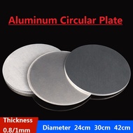 6061 Aluminum Circular Plate 0.8mm/1mm Pure Aluminum Circular Plate Aluminum Alloy Plate-3/5 pieces