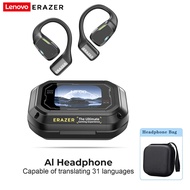 Lenovo ERAZER XP6 Wireless Earphones Bluetooth 5.4 With LED Touch Screen Business Earbuds with Mic W