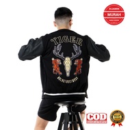 Cool TRENDY JACKET/Valhalla TIGER JACKET ORIGINAL WOLVPACK 89 - VARSITY TIGER JACKET