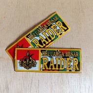 Embossed sticker plate number logo raider base camouflage 3D embossed sticker sticker
