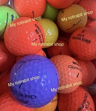 GOLF BALL USED - (Grade A+ to B) Color Golf Bola Terpakai