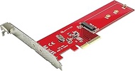Ableconn PEXM2-157 PCIe Gen5 x4 Host Adapter Card for NVMe 2280 M.2 SSD - Support M.2 PCIe NVMe Type