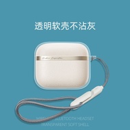 【Stock Ready】Transparent Earphone Case Compatible For Edifier W260NC Shockproof Plastic Shell Clear 