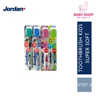 Jordan KIDS TOOTHBRUSH KIDS STEP 3 6-9 YEARS SOFT
