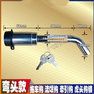 Trailer Hitch Lock 5/8" Aluminium Hitch Pin พร้อมกุญแจสำหรับ Heavy Duty Tow Locking Trailer Hitch Lo