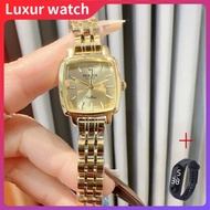 [R.X]New Luxury Women's Watch Quartz Movement Stainless Steel Waterproof28mmLuxury Small Square Watch30906