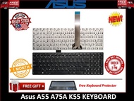 Asus K55 K55VD 0KN0-M21US23 9J.N2J82.S01 0KNB0-6125US00 9J.N2J82.R01 NSK-UGR01 Series Laptop Keyboar
