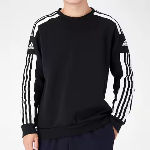Adidas genuine New Men's Comfort Fleece-Lined Round-Neck Sweatshirt GT6638
