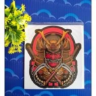 Sticker Japanese Samurai Warrior*5055 (W185mm x H205mm)1pcs
