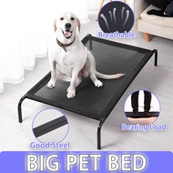 BIGGER Size  Dog pet bed breathable mesh elevated  steel frame house anti skin disease