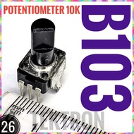 B103 Potentiometer 10K Potentiometer B10K Potentiometer B10Kohm 3pin Mono 103B 3p