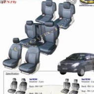 Toyota innova 2.0 G space (08-15) years car seat cushion sarung kusyen full cover