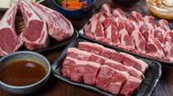 成吉思汗烤肉 羊頓堀 三拼羊小排套餐 ＜9 品＞｜含 2 小時飲料喝到飽