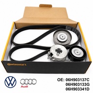 TENSIONER POLY V-BELT / FAN BELT KIT - AUDI A4 A5 Q5 - 06H903137C 06H903133G 06H903341D
