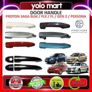 【 PROTON GEN-2 】Black Door Handle ( 2004 - 2012 / OEM Fitting / Made in Malaysia )