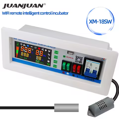 Intelligent Egg Incubator XM-18SW Controller Remote Intelligent Control Hatching Machine with WIFI A