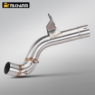 F750GS F850GS Motorcycle Exhaust Muffler Middle Link Pipe Connect Slip On Connector For BMW F750 F85