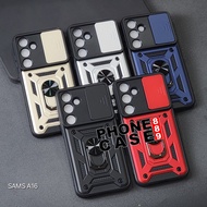 SAMSUNG A16 CASE ROBOT CASE TRANSFORMER SLIDE RING CASE SAMSUNG A16