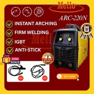 MELLO ARC220N (IGBT) 1 PHASE INVERTER WELDING MACHINE C/W ACCS