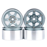 PYFORE 4Pcs 2.2In Climbing Wheel Hub Tires 64x35mm 12mm Hex Adapter For 1/8 1/10 RC Model  Crawler C