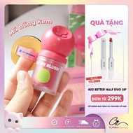 Love Blush 2P Original Oh my Blush Dot Cream Suitable for All Skin Tone (Free Sponge)