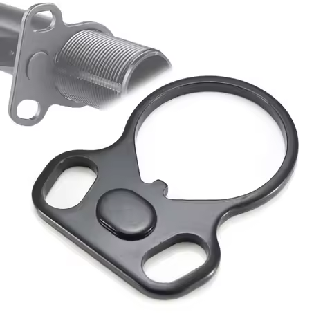 New Rifle End Plate Sling Adapter Dual Loop One Single Point Sling Mount For Airsoft AR-15 M4 AK47 A