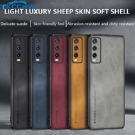Microfiber PU Leather Fabric Phone Case for Vivo T2x Y21 Y21e Y21a Y21S Y21t Y21G Y33S Y33t Y20 Y20s