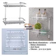 Shampoo Rack/Spice Rack/Multipurpose Rack/Double Sided Rack+Silver Clothes Rack