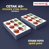(Print+Cutting) Print/print Sticker Label