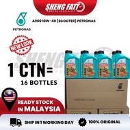 PETRONAS A900 10W-40SL (SCOOTER) 1 CARTON  Minyak Hitam Engine Oil Yamaha Honda Ducati Superbike 100