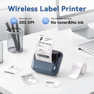 Niimbot B4 Label Maker Bluetooth Portable Office File QR Barcode Printer  0.78  4.25 นิ้ว Labels