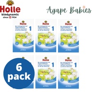 [6 Pack] Holle Organic Infant Goat Milk F1 400g DHA (from Birth - 6months) Exp: 04/25