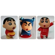 Second Hand Has Flaws Collectibles Plastic Figure Shinchan 3 Pieces 3 Types 1. Ninja 2.Shinchan Boo 